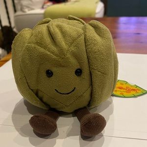 Jellycat Christmas Brussel Sprout BNWT